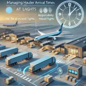 Managing Road Feeder Arrival Times at LAT: Responsibility for Missed Flights