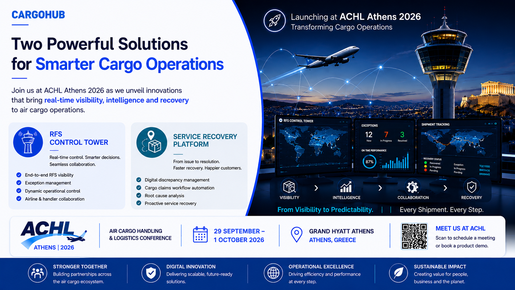 Meet us at ACHL Athens 29 September – 1 October 2026